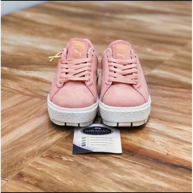 Puma Suede Platform Trace &quot;Peach Beige&quot;