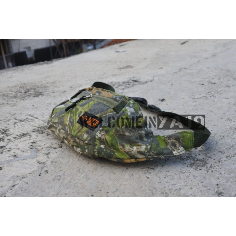 Waistbag Camo Mossy Oak Obsession / Tas Pinggang Loreng Camo Mossy Oak Obsession / Tas Pinggang Pria