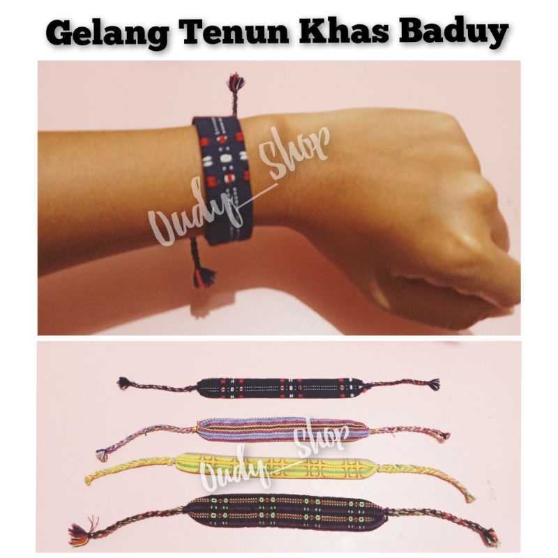 Gelang Tenun Ikat Etnik Baduy