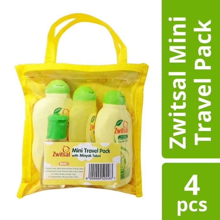 Makassar! Zwitsal Baby Mini Travel Pack With Minyak Telon