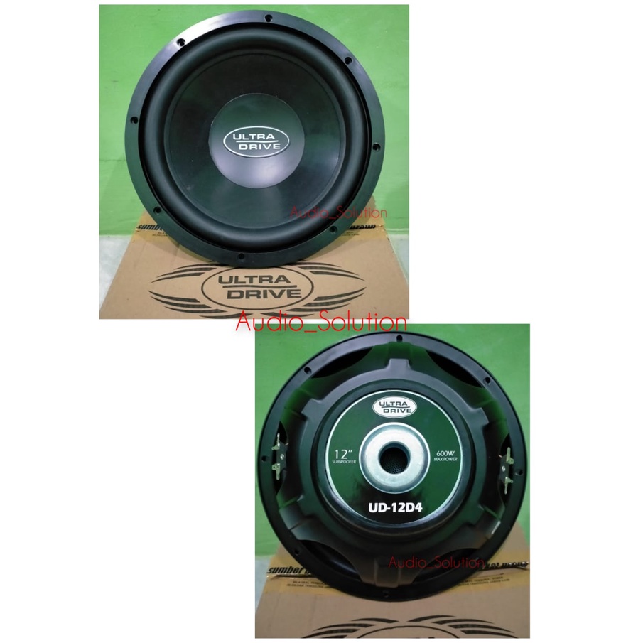 Subwoofer Mobil 12 Inch Ultra Drive UD-12D4 Double Coil - Subwoofer Ulradrive 12 inch UD12D4