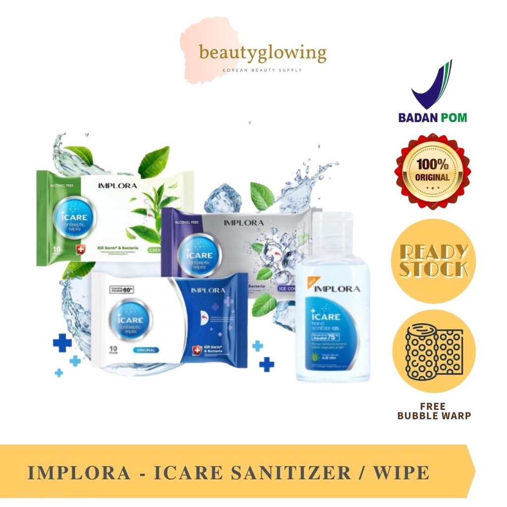 IMPLORA ICARE SANITIZER / WIPE