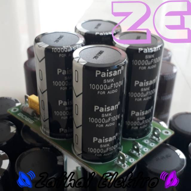 PSU 4 Elco Paisan 10000uf 100V