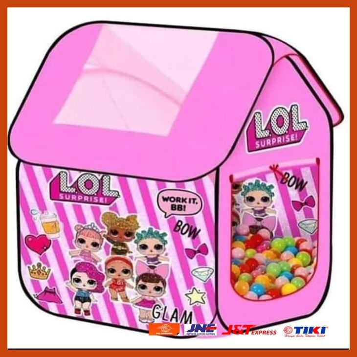 MAINAN ANAK TENDA ANAK RUMAH FROZEN TOBOT AVENGER KUDA PONI KUDA PONI