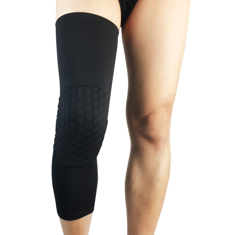 Pelindung Lutut Knee Support Pad Braces Olahraga - HX002 - Black