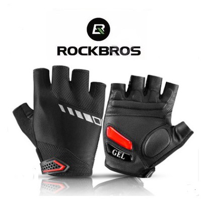 Sarung Tangan Sepeda ROCKBROS Bike Glove Half Finger Gel Pad S143