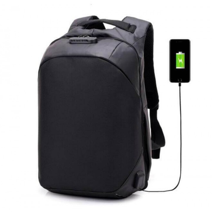 KM008 - Laptop Backpack 15.6 inch with Audio and USB Charging Port