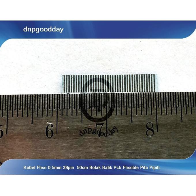 

Kabel Flexi 0,5Mm 38Pin 50Cm Bolak Balik Pcb Flexible Pita Pipih Dnpgood11 Ayo Beli