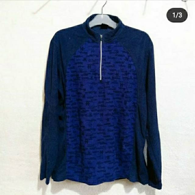 Baselayer polar baju outdoor hiking kaos polar