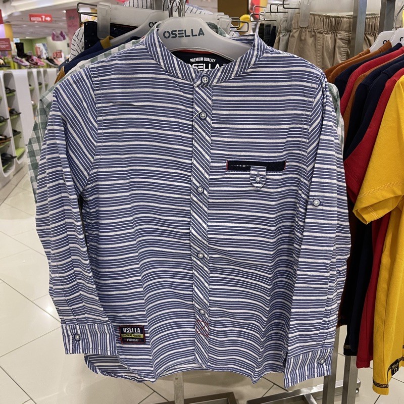 Kemeja anak Osella kids (4-14tahun)