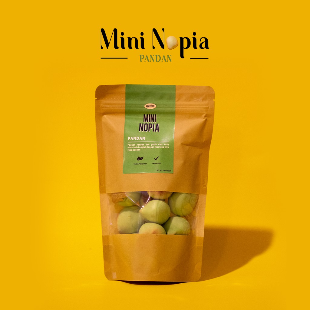 

Mini Nopia Pandan - Snackoe by Roempah