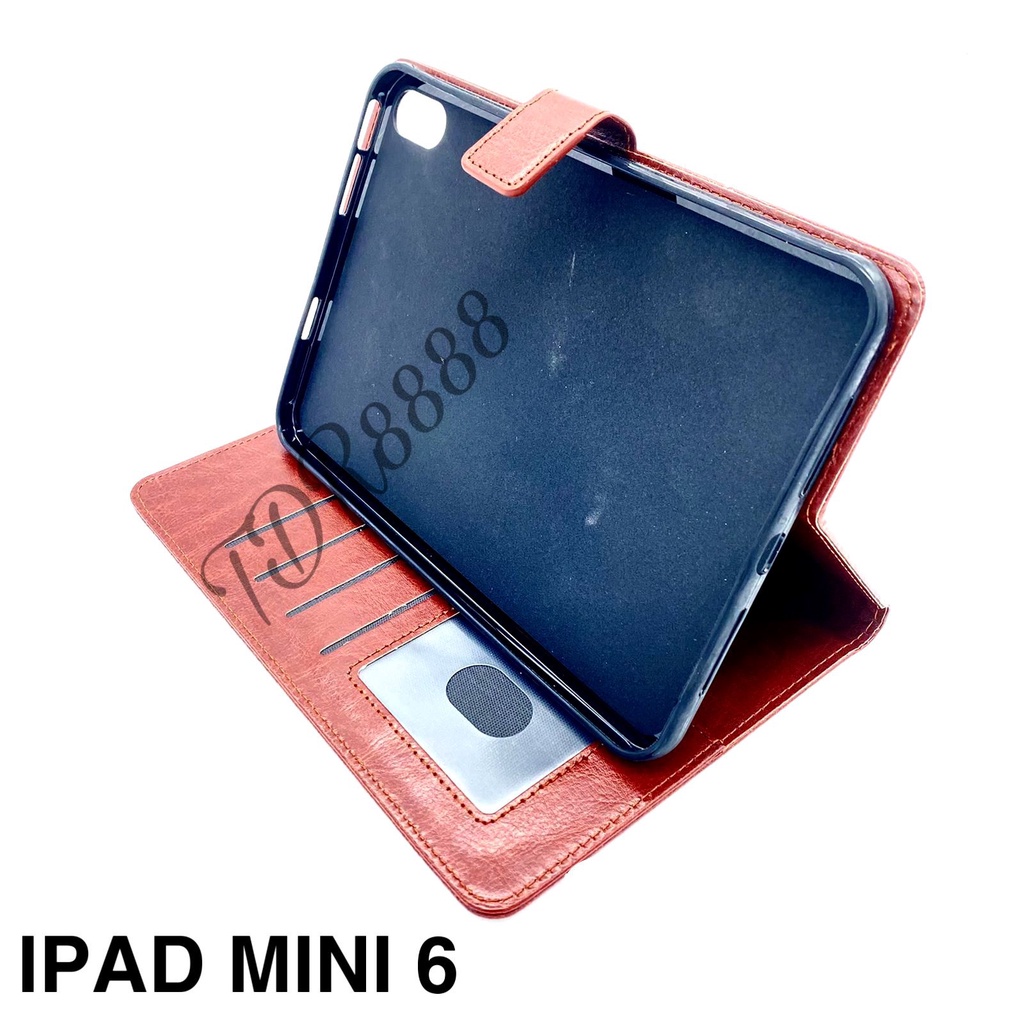 SOFTCASE IPAD MINI 6 - A2568 - CASE FLIP KULIT BOOK COVER