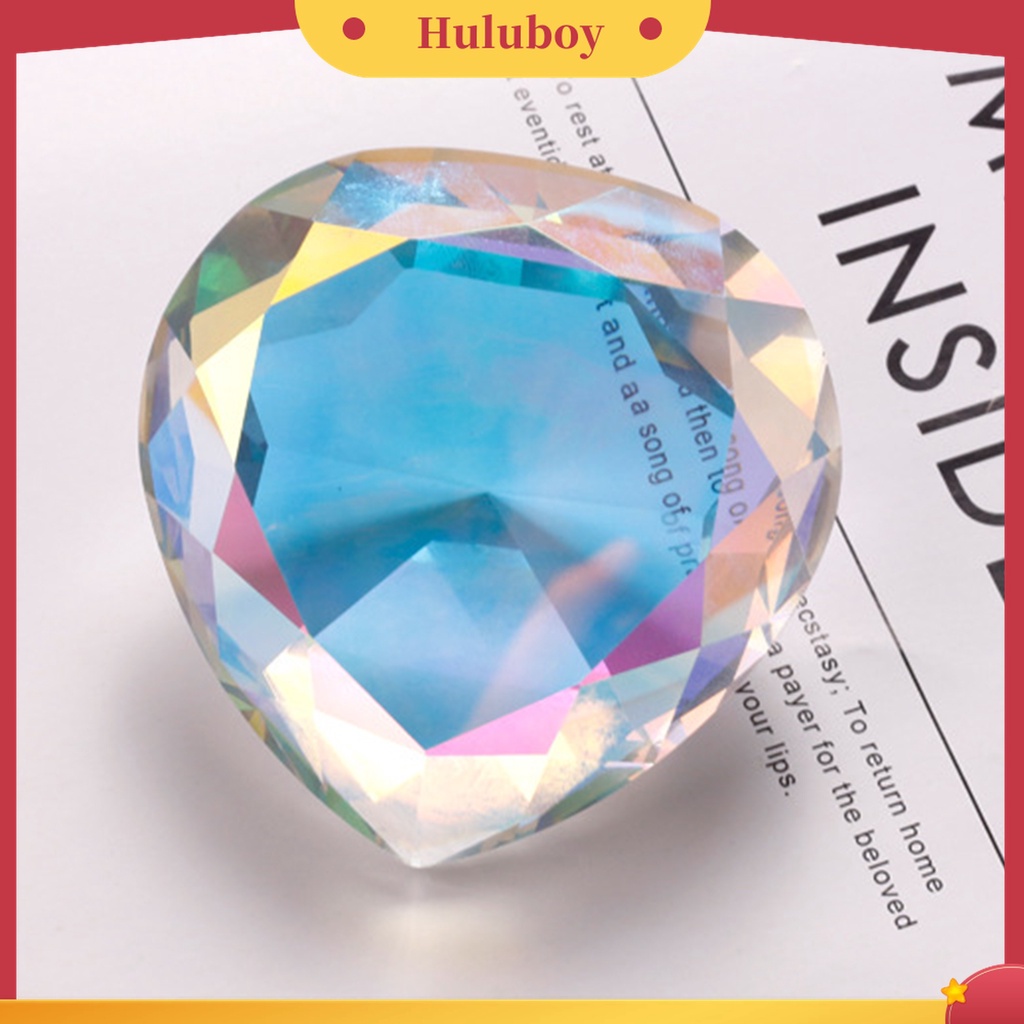 Huluboy Huluboy♡ Kristal Berlian Imitasi Bentuk Hati Besar Untuk Nail Art