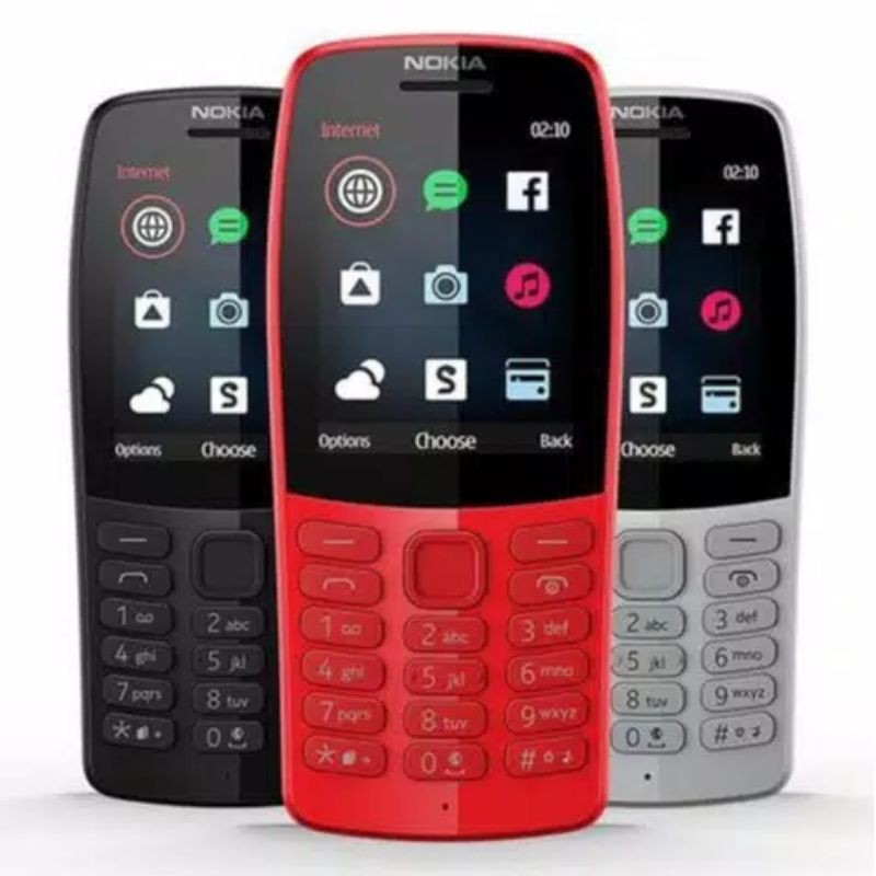 Handphone Nokia 210 Hp Nokia 210 Kamera Dual Sim HP Murah Hp Jadul Bahasa Indonesia-1