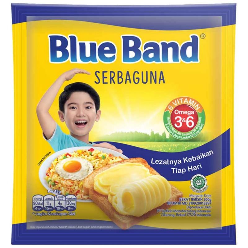 KIRIM INSTAN Blue Band Serbaguna 200gr