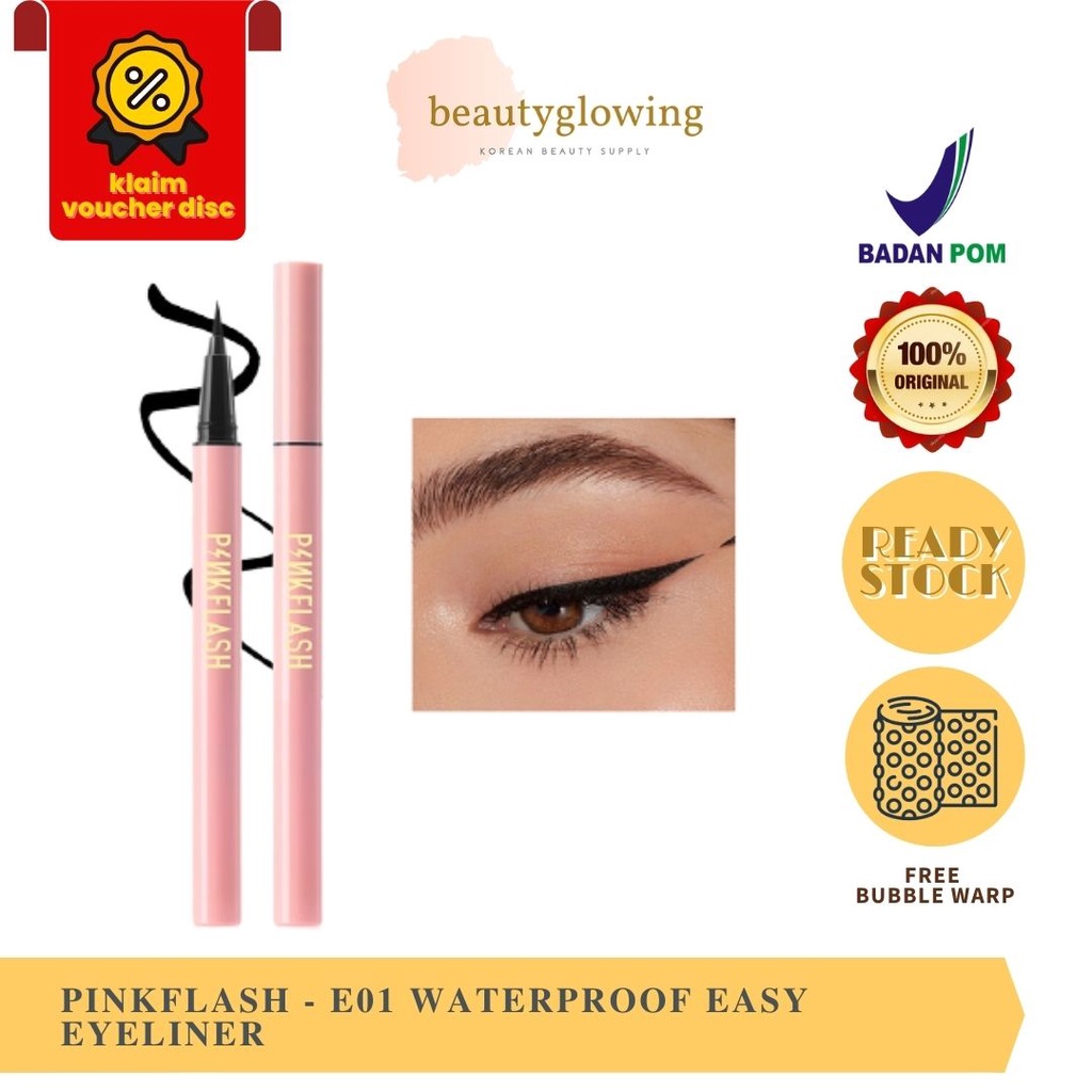 PINKFLASH E01 WATERPROOF EASY EYELINER