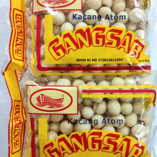 

Kacang Atom Gangsar 135g shanghai sanghai