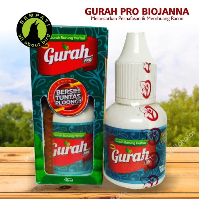 

GURAH PRO BIOJANNA OBAT BURUNG SAKIT RADANG TENGGOROKAN SERAK B20