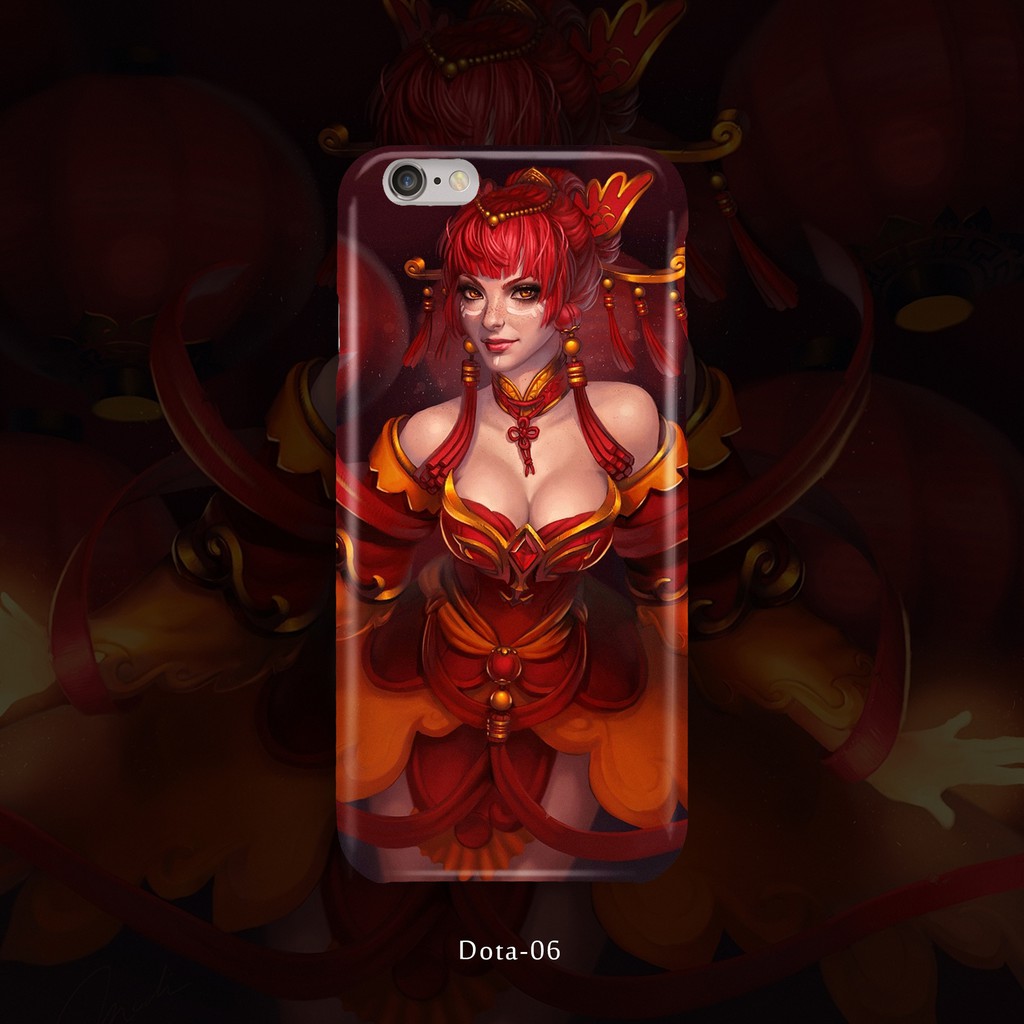 Terunik Custom Case Casing Dota 2 Lina, Iphone Samsung Xiaomi OPPO ASUS