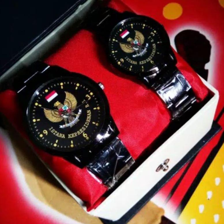 Original [ART. 463906] Navicheshop Jam Tangan COSTUM Lambang Garuda Premium Kekinian