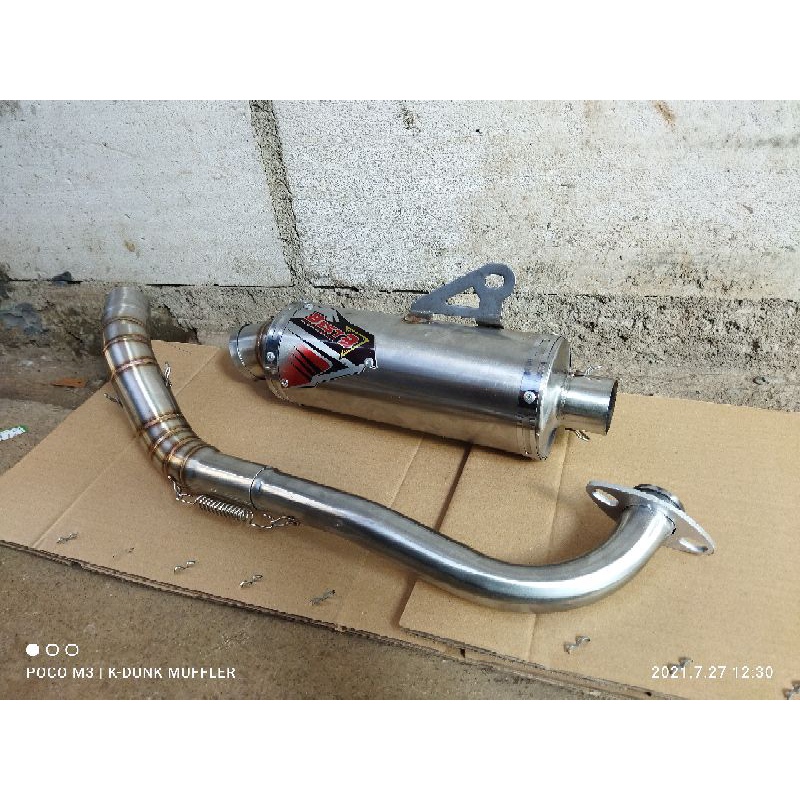 Knalpot racing Aerox nmax vario Mio Lexi inlet 38