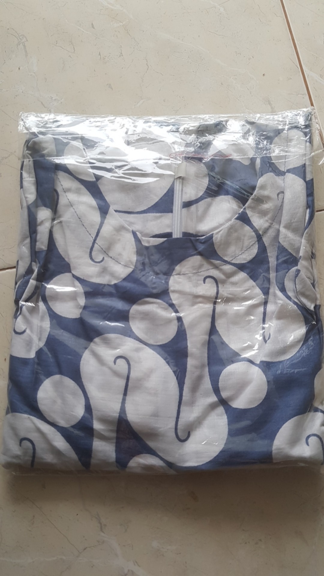 Blus Sheena Terompet Atasan Modern Batik Muslim Etnik Super Duper cantik Buat Ngantor Seragam Pergi