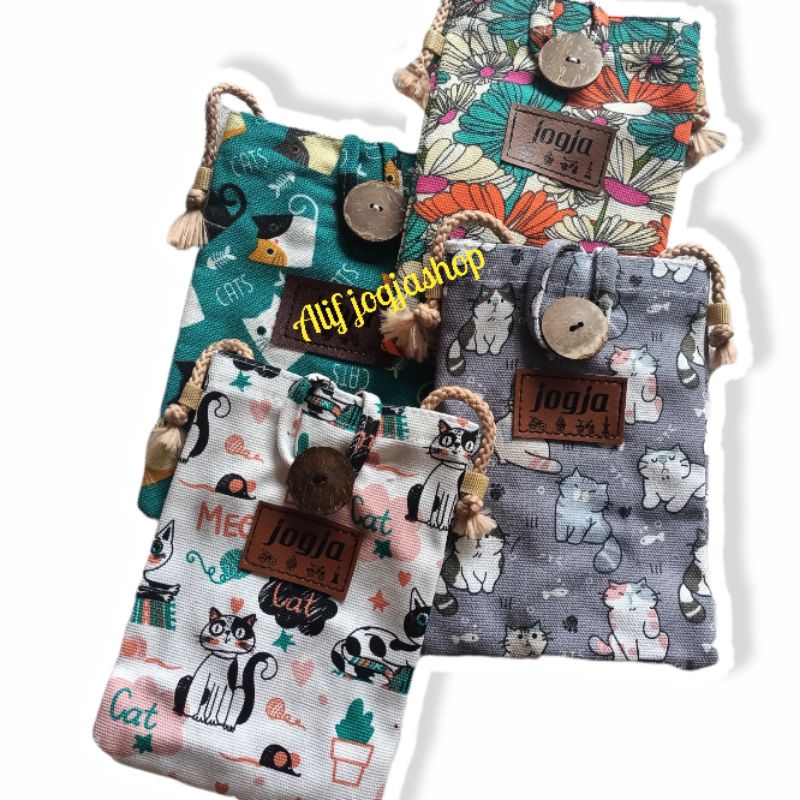 Tas Selempang Wanita Tas Hp Kanvas Tas Hp Jogja Tas Hp Batok