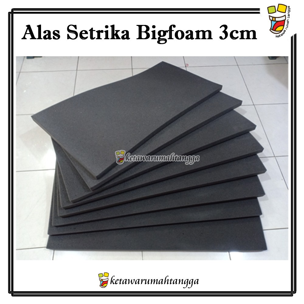 BUSA ALAS SETRIKA TEBAL 3cm | ALAS GOSOK TAHAN PANAS TIDAK LENGKET | BUSA SETRIKA | SPON SETRIKA | A