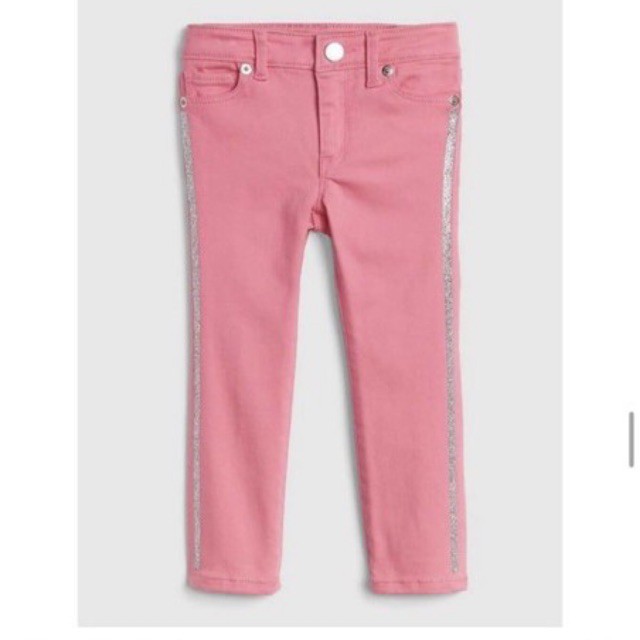 Celana jeans denim pink anak perempuan cewek 1.5 - 3 tahun Baby GAP r66