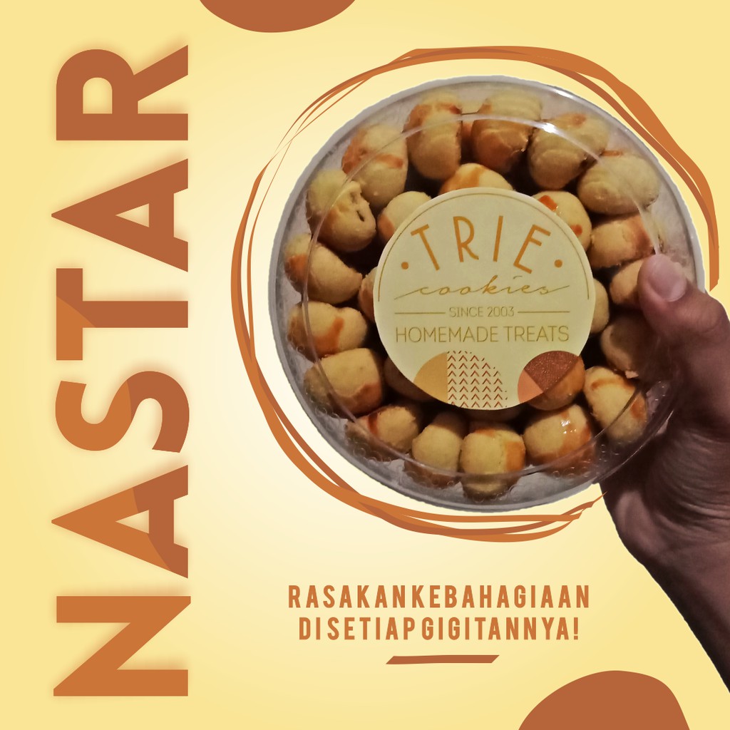 

Nastar Lumer Trie Cookies