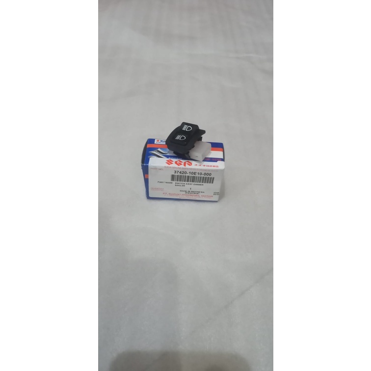 Saklar Swit Tombol Lampu Dim Dimmer Shogun 125 bisa untuk Supra-X 125 Lama Original suzuki
