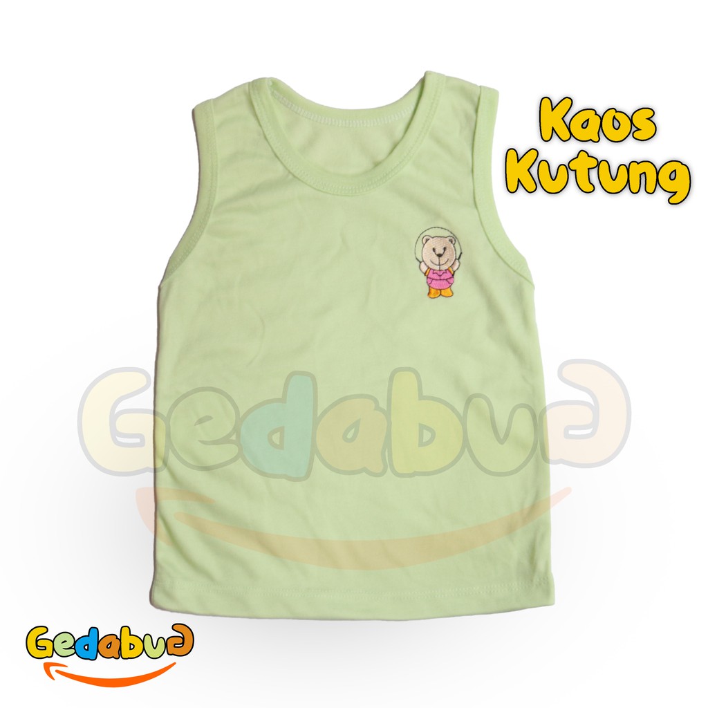 Kaos Oblong Anak Luga Kutung Warna | Perlengkapan Pakaian Anak