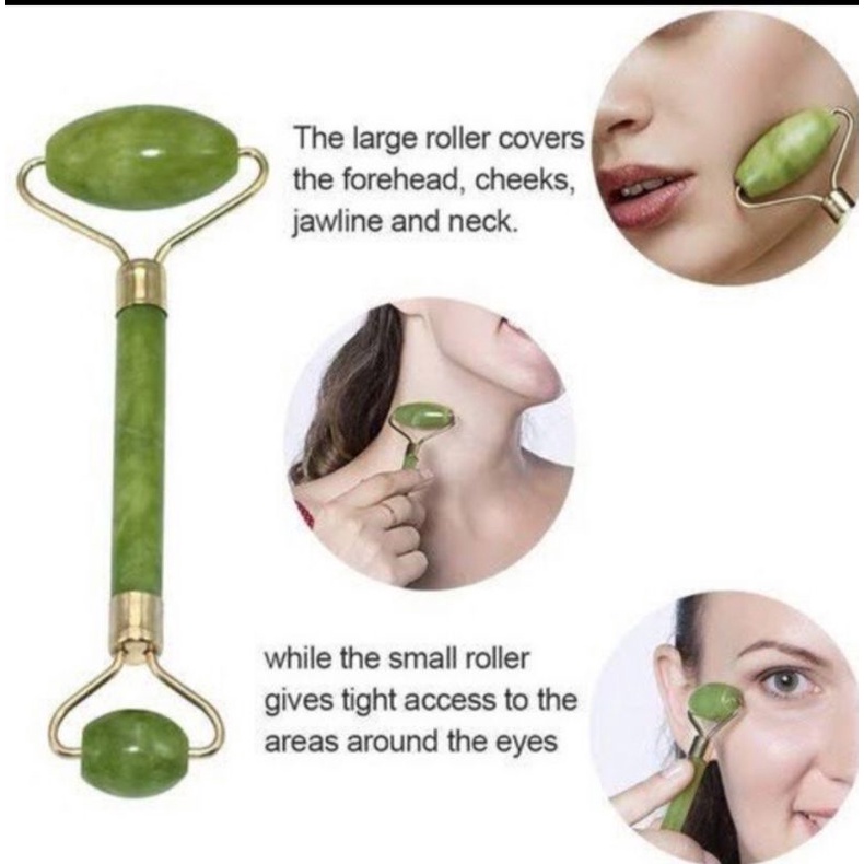 Jade roller facialmask asli