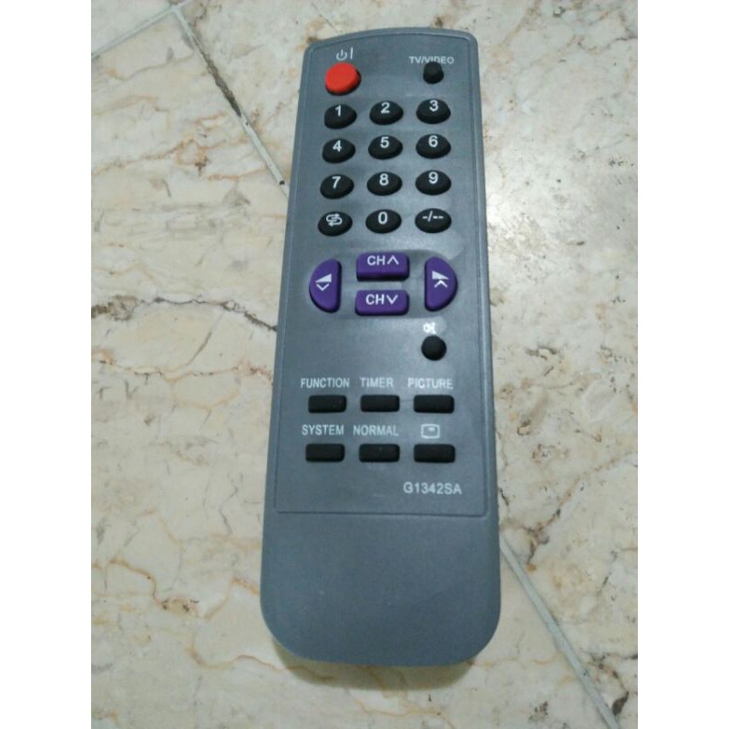 Remote/ Remot Control/ Kontrol Televisi/ TV Tabung Merk Sharp 1342 Langsung Pakai Tanpa Setting