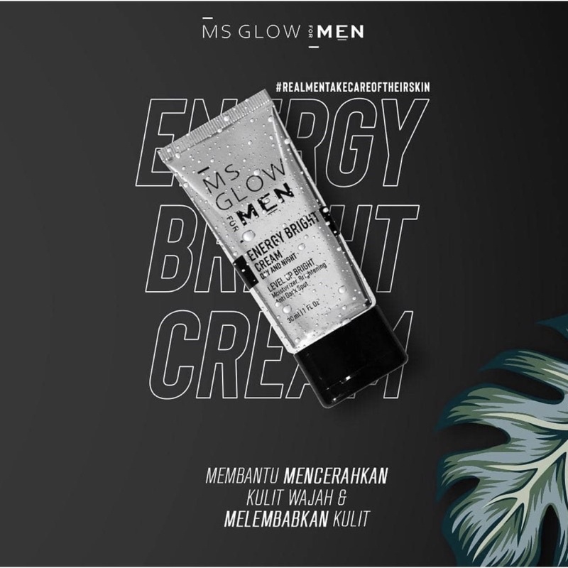 Ms glow men energy bright cream