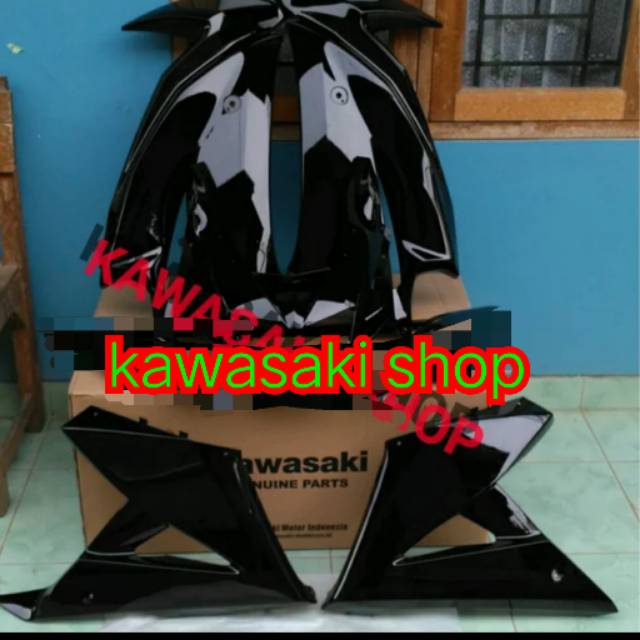 Fairing sayap atas ninja rr new sayap bawah kiri kanan original kawasaki