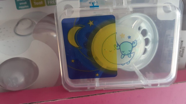 Mam Pacifier NIGHT / AIR / ORIGINAL 0+ / 6+ Empeng Soother Orthodontic Free Steriliser Box BPA Free