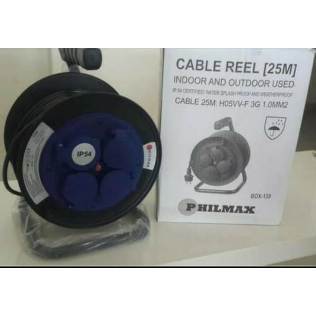 Philmax Kabel Roll 25m - gulungan Kabel 25 meter - kabel roll Philmax