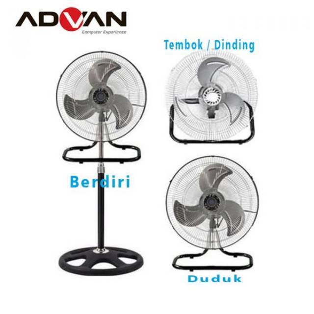 ADVANCE Kipas Angin Tornado 18 inch Bisa 3 fungsi standing/duduk/wall