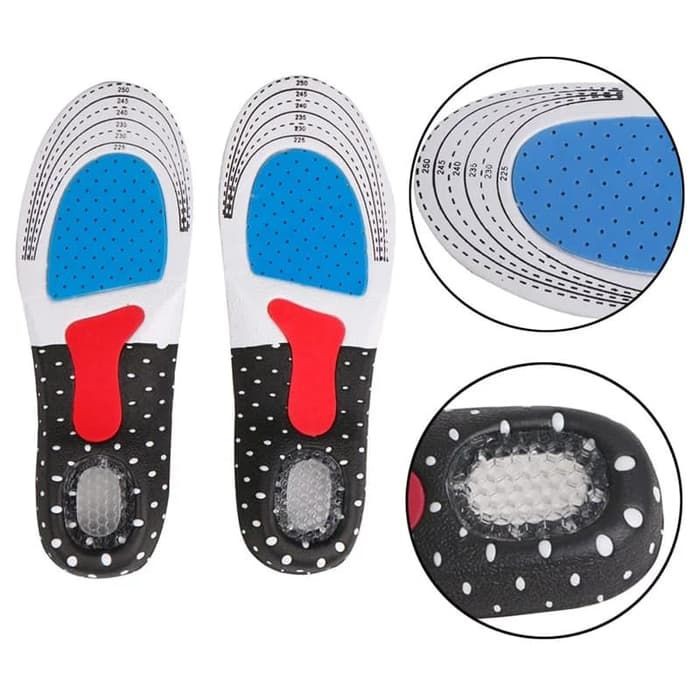 Shoe Pad Silicone alas kaki sepatu gel insole Empuk sepatu sneaker