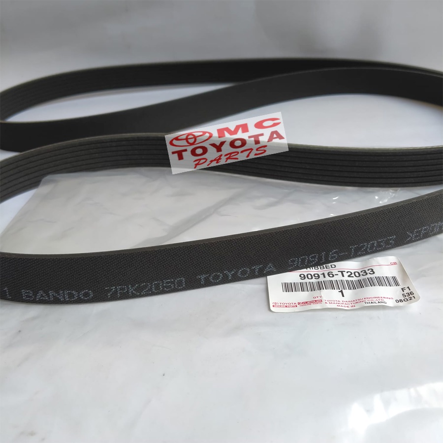 Tali Kipas (Fan / Van / V Belt) Innova Reborn New Fortuner Diesel Hilux 90916-T2033