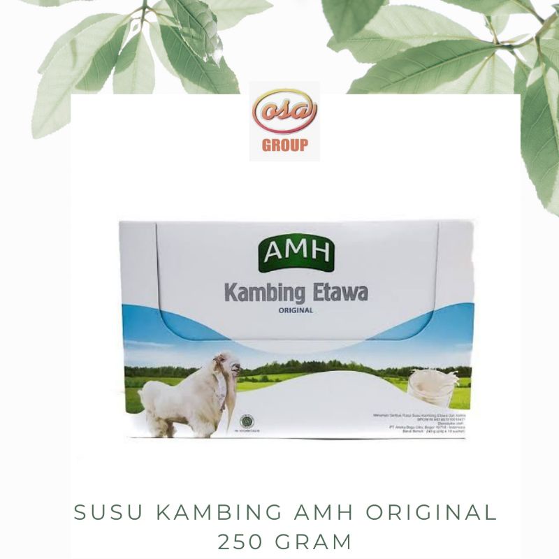 

Susu Kambing Etawa Amh Original 250gram 10 sachet 1 box