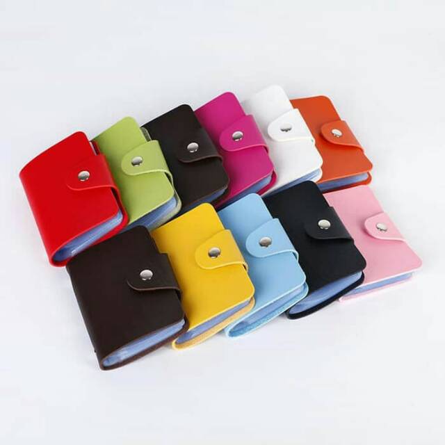 

Dompet Kartu 24 Kartu Slot Card Holder