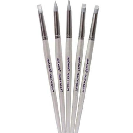 

MONT MARTE PAINT & SCULP BRUSHES 5PCS