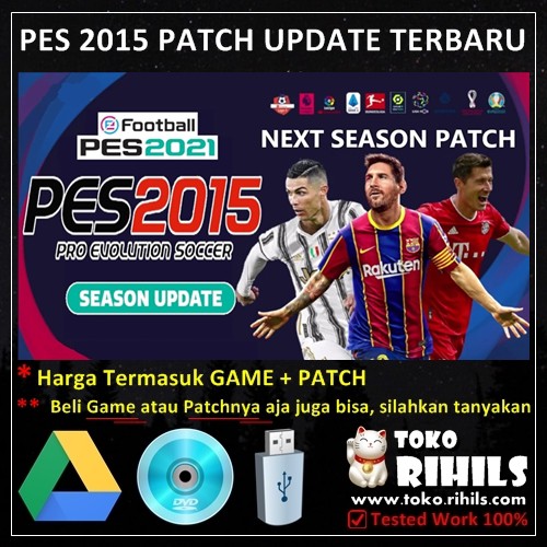 Pro Evolution Soccer Pes 2015 Patch Season Terbaru Game PC Laptop