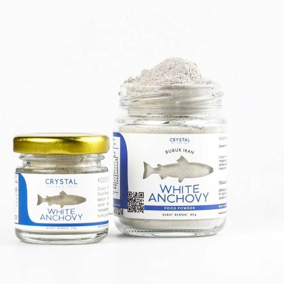 

Hot Sale Crystal of the Sea - 20GR BPOM Certified White Anchovy Powder / Bubuk Ikan Teri Nasi / Whitebait ~