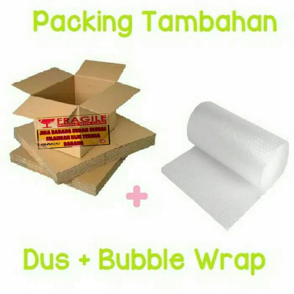 

paking tambahan bubble warp safety