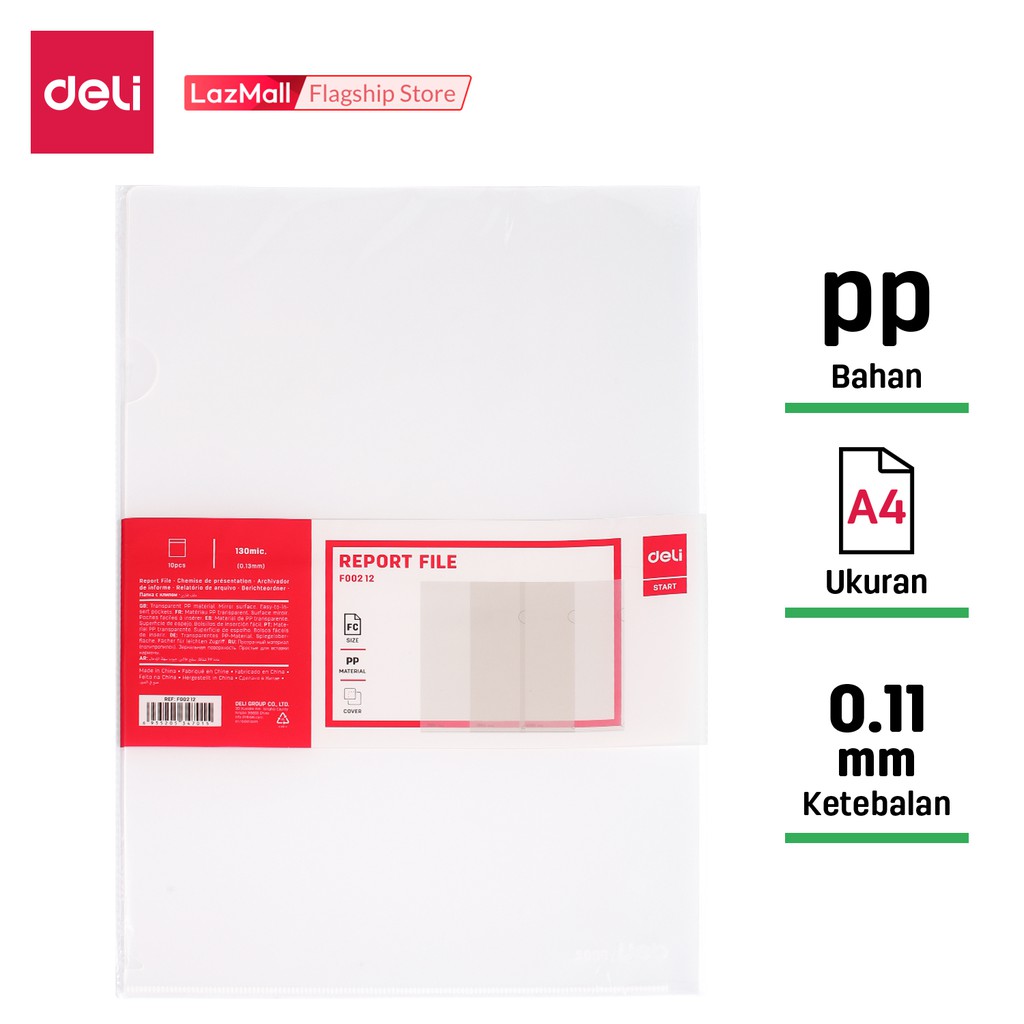 

Deli Report File 100% bahan impor plastik PP resistensi tinggi EF00212