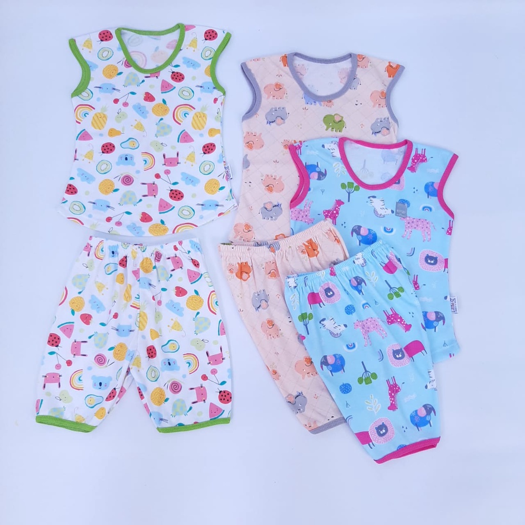 LITTLE QUEEN SETELAN KUTUNG OBLONG ISI 3PCS-GIRL