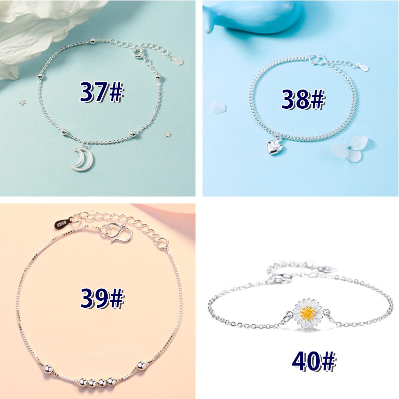 Korea New Trend Wild Silver-plated Dolphin Flower Pearl Double-layer Bracelet Fashion Accessories Jewelry